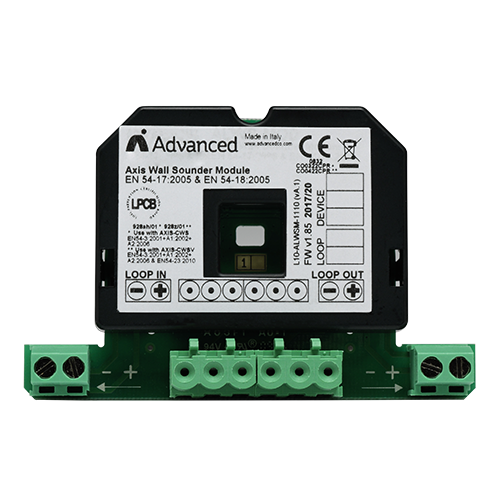 Interface de connexion Siren avancée - ADV-AXIS-WSM