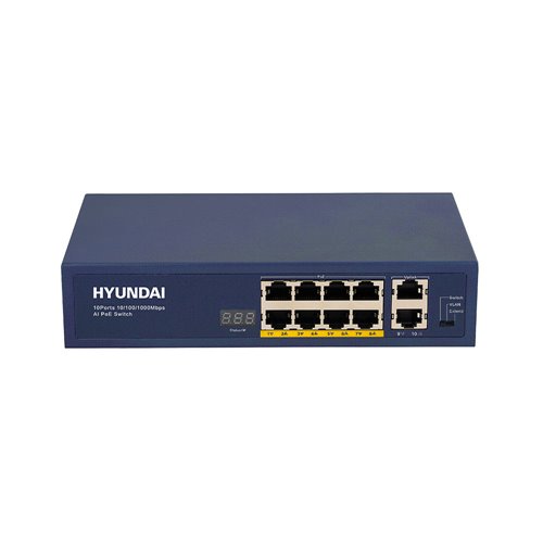 HYU-400N - 8-Port 10/100 / 1000m Poe Unmanagea ...