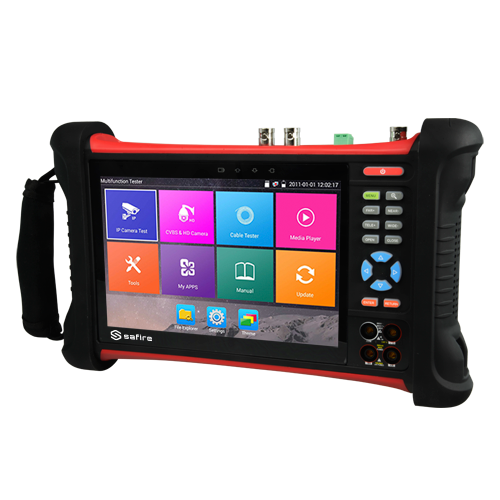 Testeur de vidéosurveillance multifonctionnel - SF-Tester7-5N1-4k