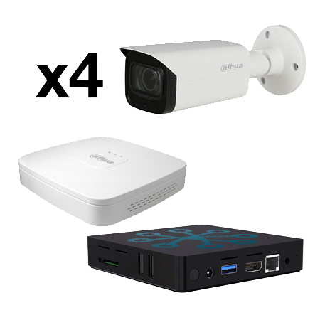 Vim-4a-Dahua - Kit analogique analogique HD Composé: ...