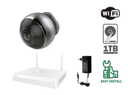 Caméra WiFi Ezviz 3 MP - KIT1-EZ-C6P