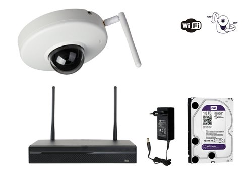 Caméra IP Pan et Tilt - Kit1-XS-IPPT050SW-2W