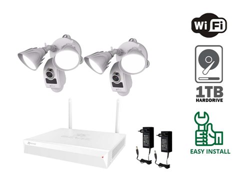Caméra de projecteur Ezviz WiFi - KIT2-EZ-CS-LC1-A0-1B2WPRLL