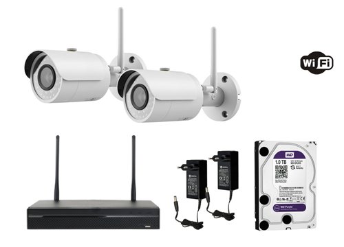 Caméra WiFi IP de 3 mégapixels - KIT2-XS-IPCV026-3W-0360