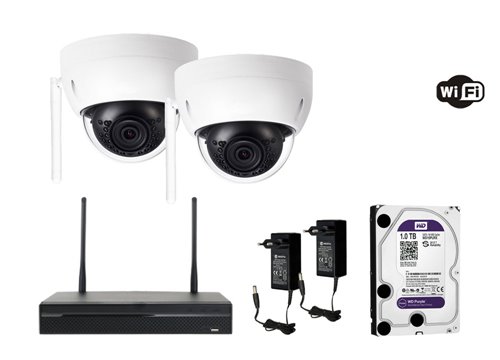 Caméra X-Security IP 3 Megapixel - KIT2-XS-IPDM843-3W-0360