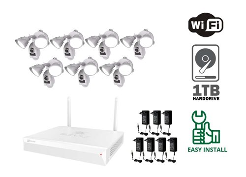 Caméra de projecteur Ezviz WiFi - KIT7-EZ-CS-LC1-A0-1B2WPRLL