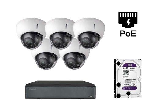 IP Kamera Pakke 5 stk.